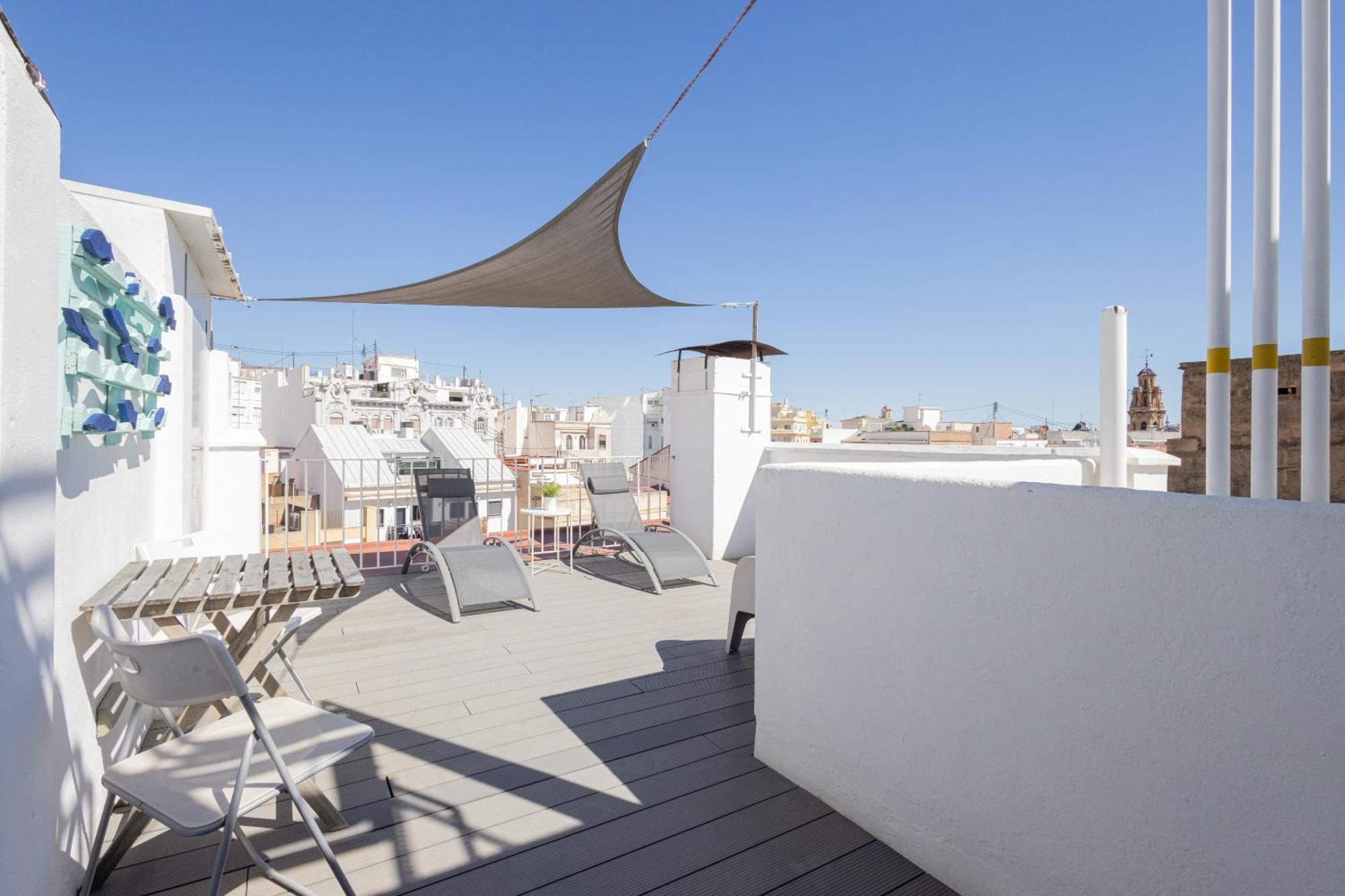 Florit Flats - Atico Oasis De Ruzafa Lägenhet Valencia Exteriör bild