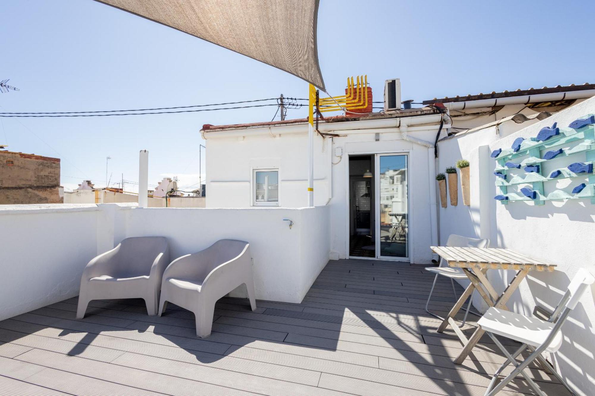Florit Flats - Atico Oasis De Ruzafa Lägenhet Valencia Exteriör bild